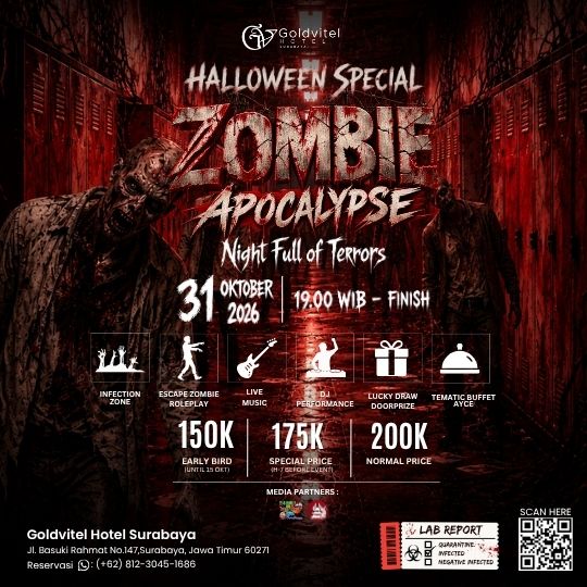 Goldvitel Hotel promotional event announcement